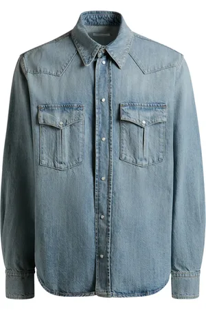 Bally Camisa de mezclilla manga larga