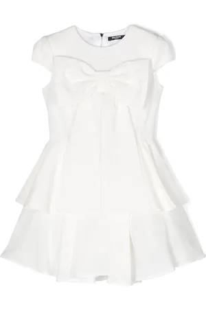 Balmain Vestido corto con detalle de nudo