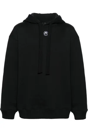 Marine Serre Hoodie con estampado calendarios