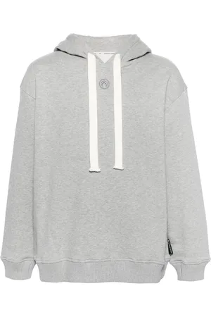 Marine Serre Hoodie con estampado calendarios