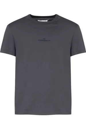 Maison Margiela Playera con logo distorsionado