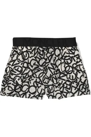 Moncler Shorts ligeros con logo estampado