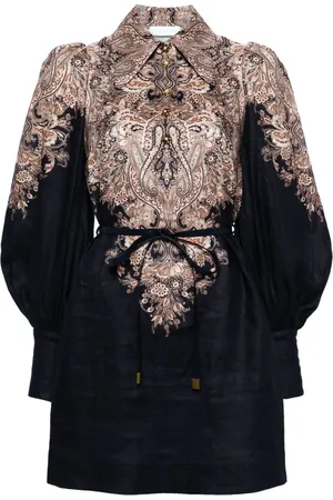 ZIMMERMANN Vestido corto Natura