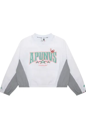 A Bathing Ape Sudadera con estampado gráfico y cuello en V