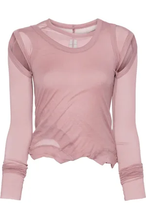 Rick Owens Top con efecto envejecido