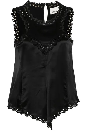 Isabel Marant Top de seda Amaya