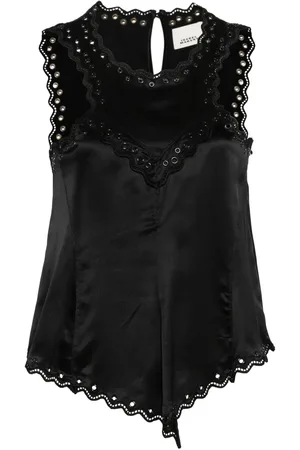 Isabel Marant Top de seda Amaya