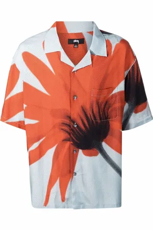 STUSSY Camisa con estampado floral