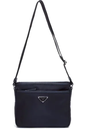 Prada Bolsa de hombro con logo triangular