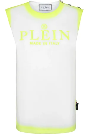 Philipp Plein Camiseta con logo bordado