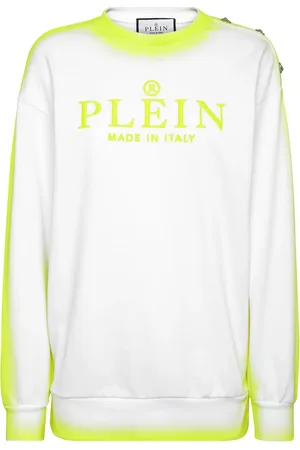 Philipp Plein Sudadera con logo bordado
