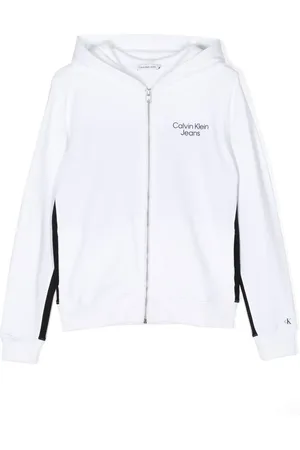 Calvin Klein Chamarra deportiva con diseño color block