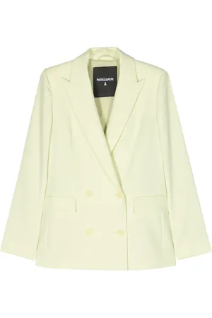 Patrizia Pepe Blazer con doble botonadura y solapas de pico