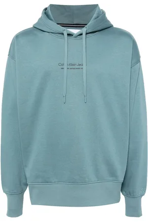 Calvin Klein Hoodie con logo estampado y cordones