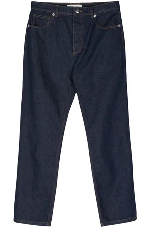 Maison Kitsuné Pantalones rectos con tiro medio