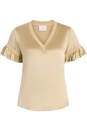 Cinq A Sept Top de seda Linnea