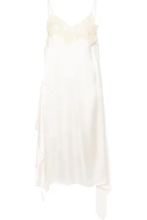 Plan C Slip dress satinado