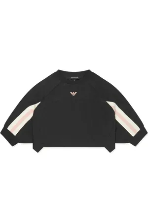 Emporio Armani Sudadera con logo en jacquard