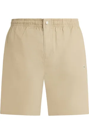 Lacoste Shorts de popelina con aplique del logo