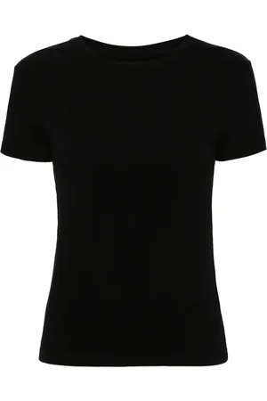 THOM KROM Playera con paneles y cuello redondo