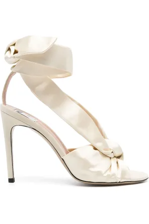 Moschino Sandalias de gamuza con tacón de 105mm