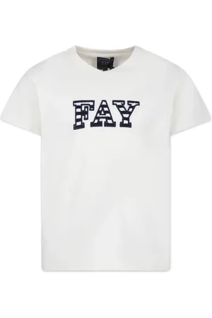 FAY Playera con aplique del logo