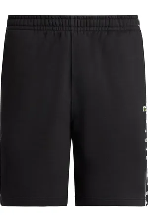 Lacoste Bermudas con franjas del logo
