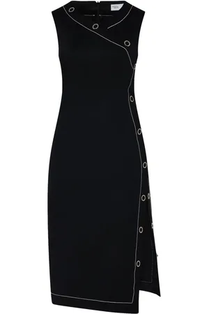 ROSETTA GETTY Vestido recto asimétrico