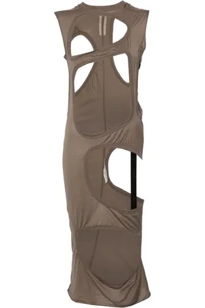 Rick Owens Vestido midi Membrane II