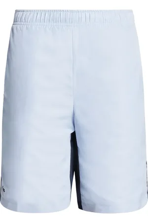 Lacoste Bermudas elásticas con franjas del logo