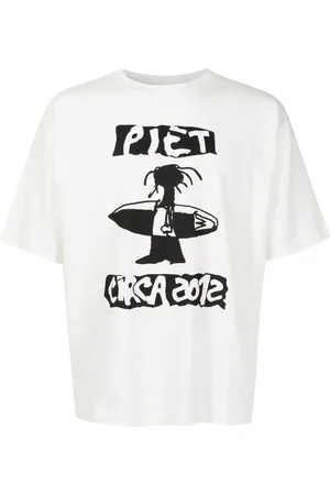 PIET Dada logo-print cotton T-Shirt