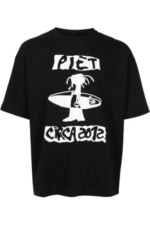 PIET Dada logo-print cotton T-Shirt