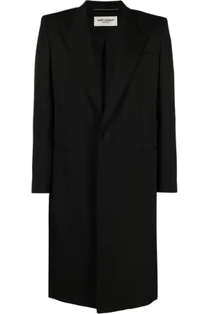 Saint Laurent Abrigo con botones
