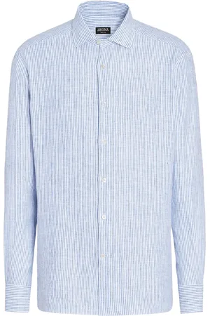 Ermenegildo Zegna Camisa Oasi con rayas estampadas