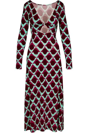 JOHANNA ORTIZ Vestido midi Sixties Valiente Gaucha
