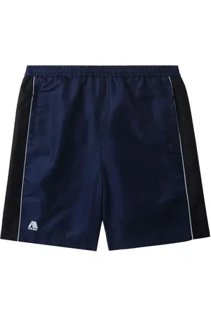 Izzue Shorts deportivos elásticos con rayas laterales