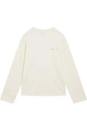 AGNÈS B. Playera con logo estampado