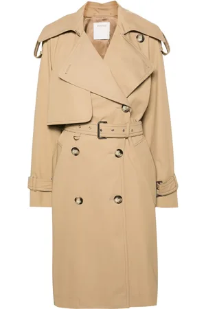 Sportmax Gabardina con cinturón