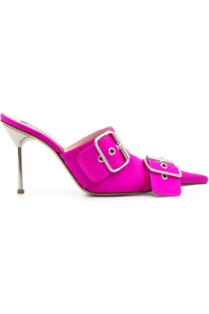 GIUSEPPE DI MORABITO Mules satinada con tacón de 95mm