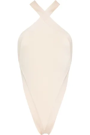 Saint Laurent Body con cuello halter