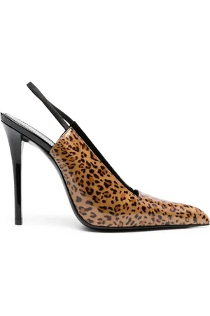 Saint Laurent Zapatillas Raven con tacón de 120mm