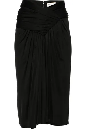 Saint Laurent Falda corta estilo lápiz