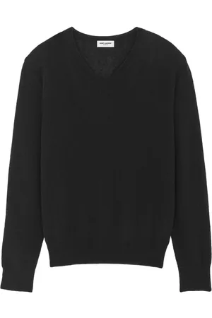 Saint Laurent Suéter con cuello en V