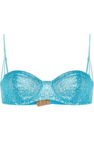 GIUSEPPE DI MORABITO Brasier balconette con detalles de strass