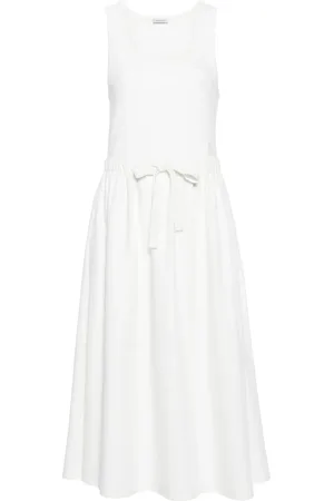 Moncler Vestido midi con cordones