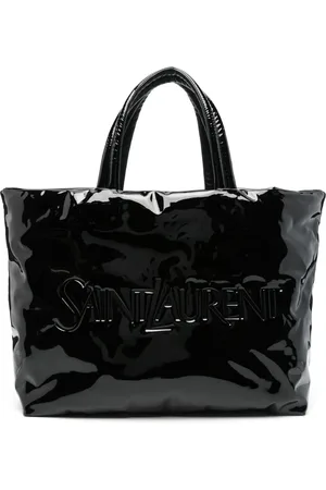 Saint Laurent Tote con logo en relieve