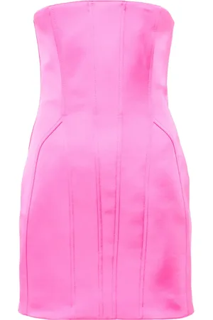 GIUSEPPE DI MORABITO Vestido corto con diseño strapless