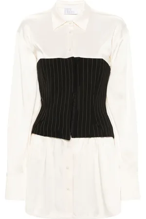 GIUSEPPE DI MORABITO Vestido corto con detalle de corset