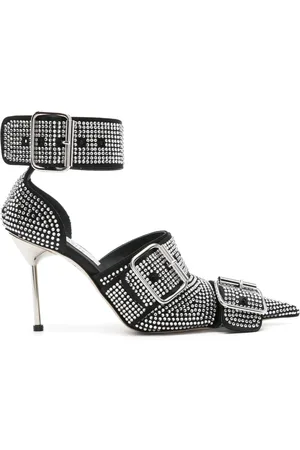 GIUSEPPE DI MORABITO Zapatillas con detalles de cristal y tacón de 110mm