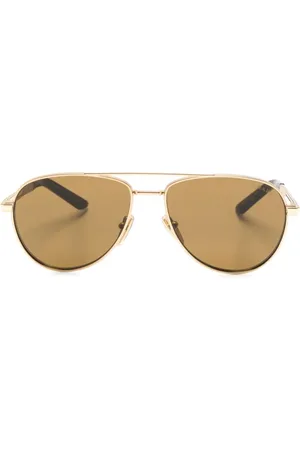 Prada Lentes de sol estilo piloto con logo estampado